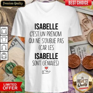 Alternative view of Happy Isabelle C'Est Un Prenom Qui Ne S'Oublie Pas Shirt