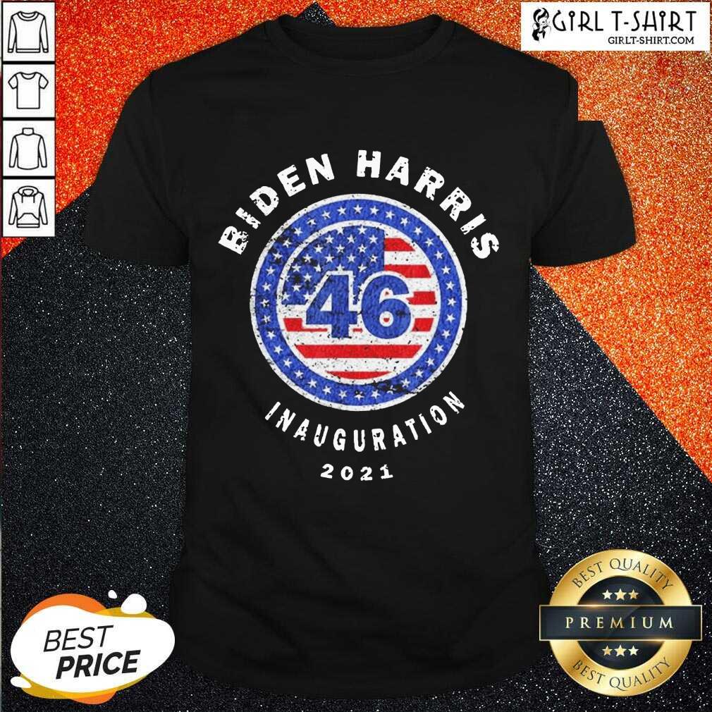 Happy Joe Biden Inauguration Day 2021 46th President Distressed Shirt