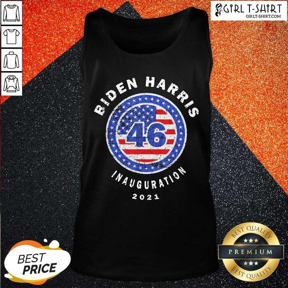 Happy Joe Biden Inauguration Day 2021 46th President Distressed Shirt - Image 2