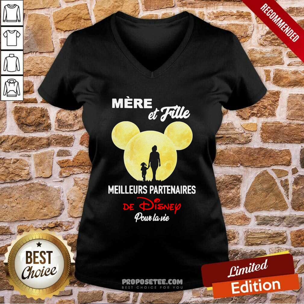 Happy Mere Et Fille Meilleurs Partenaires De Disney Pour La Vie Shirt - Image 5