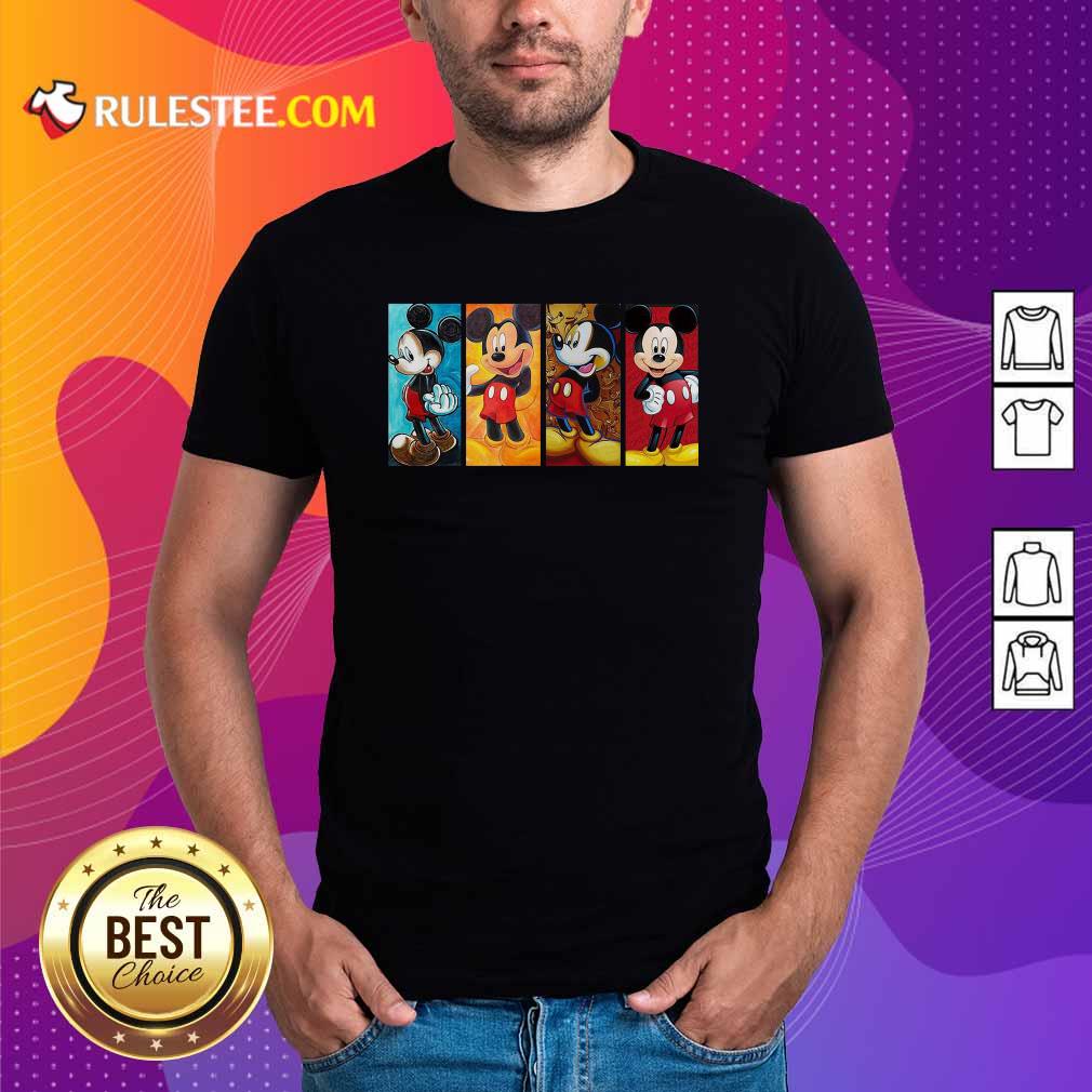 Happy Mickey Mouse Be Strong Be Brave Be Humble Be Badass Shirt