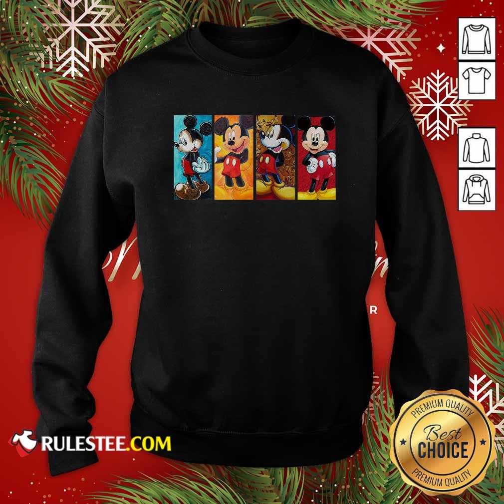 Happy Mickey Mouse Be Strong Be Brave Be Humble Be Badass Shirt - Image 5