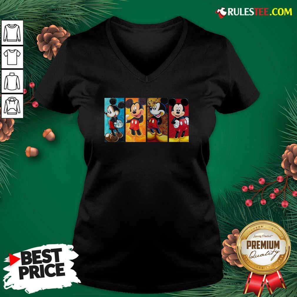 Happy Mickey Mouse Be Strong Be Brave Be Humble Be Badass Shirt - Image 3