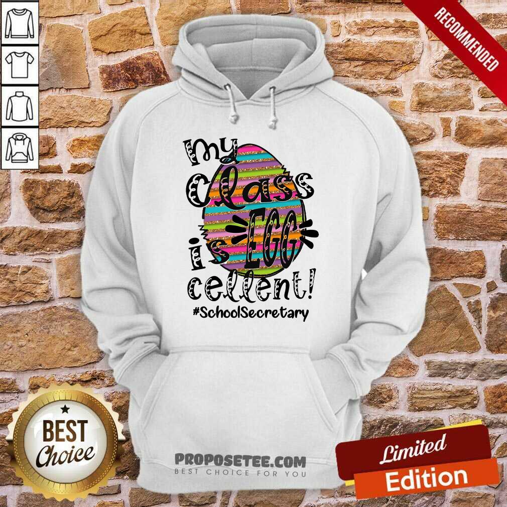 Happy My Class Is Egg Cellent School Secretary Shirt - Image 5