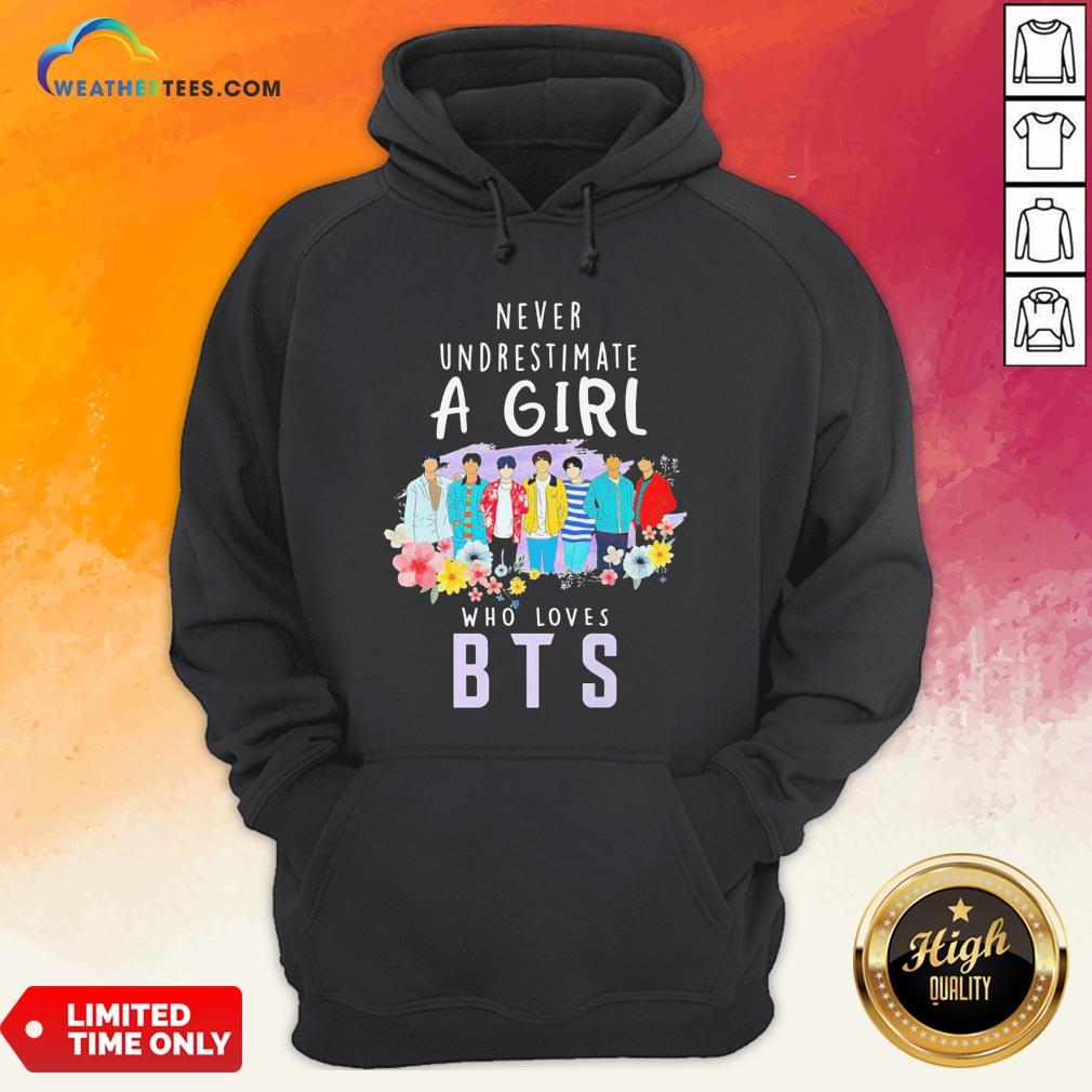 Happy Never Underestimate A Girl Who Loves BTS Shirt - Image 5