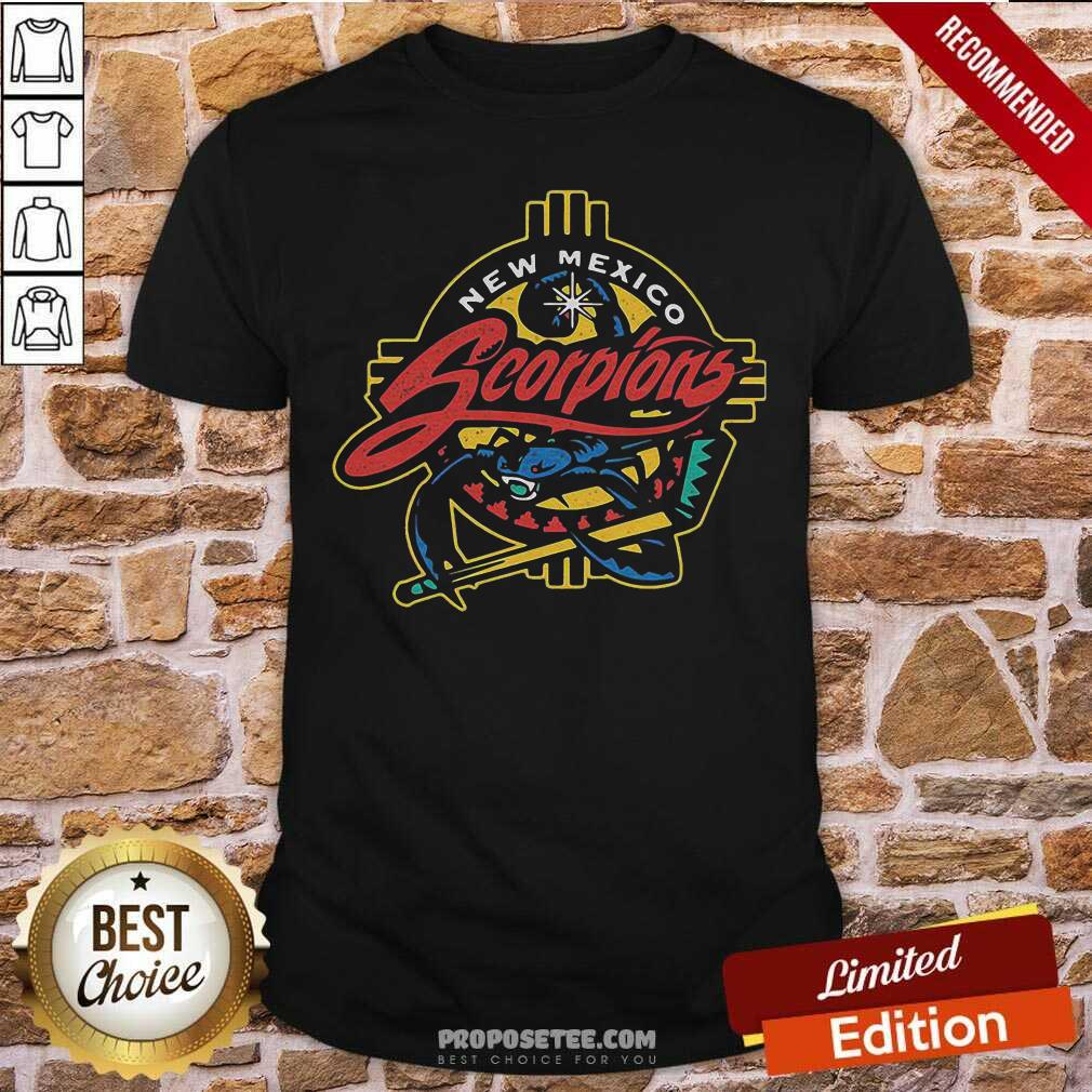 Happy New Mexico Scorpions Hockey Shirt