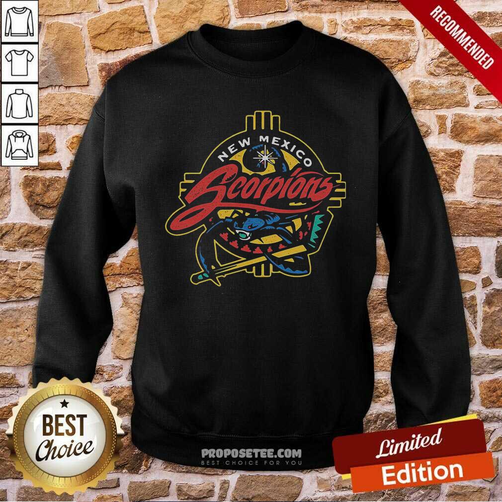 Happy New Mexico Scorpions Hockey Shirt - Image 5