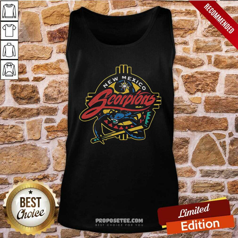 Happy New Mexico Scorpions Hockey Shirt - Image 4