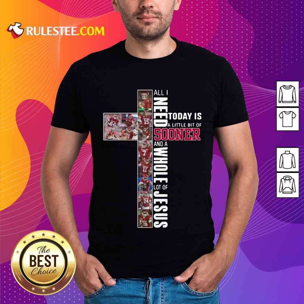 Happy Oklahoma Sooner And Jesus 2021 Shirt