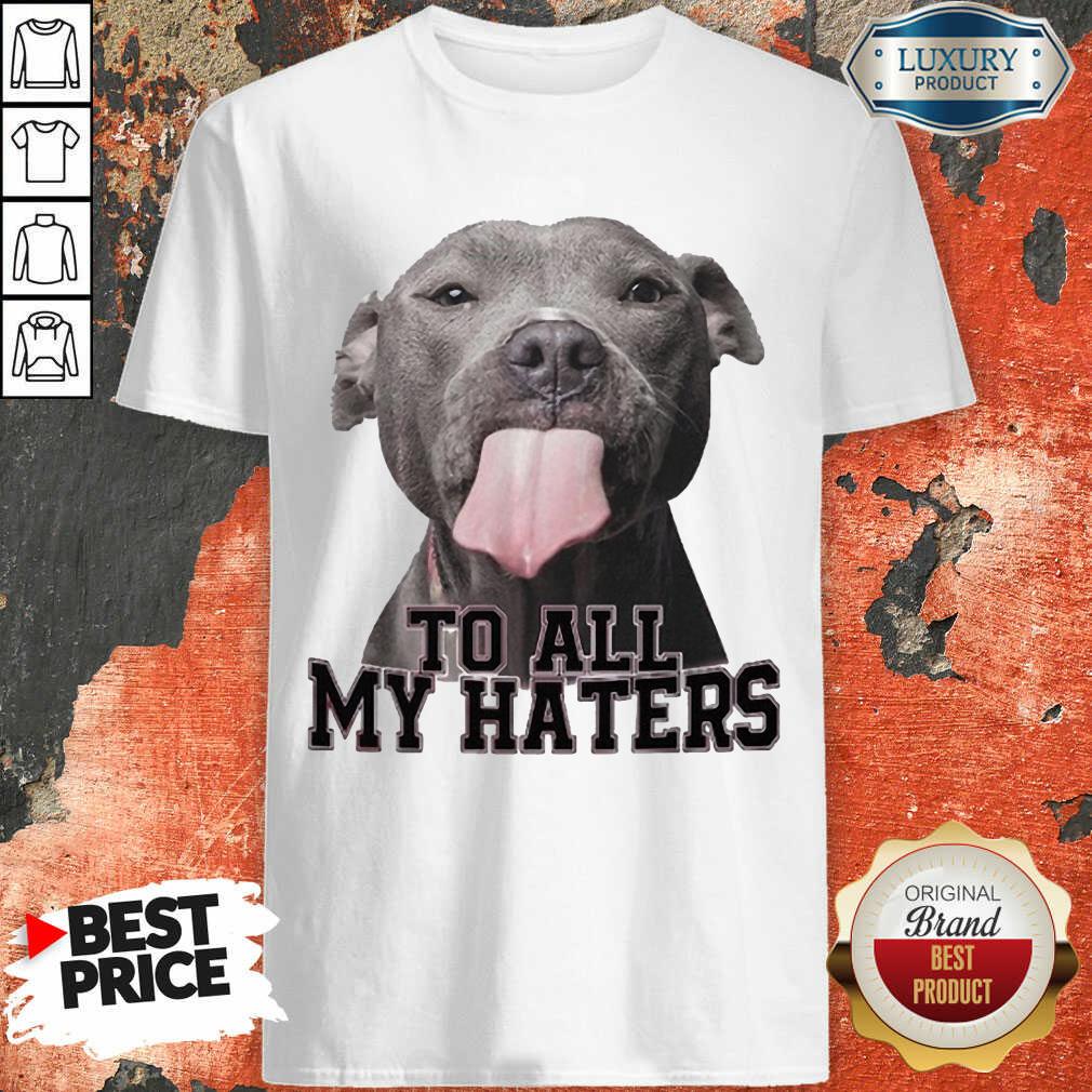 Happy Pitbull To All My Haters Shirt