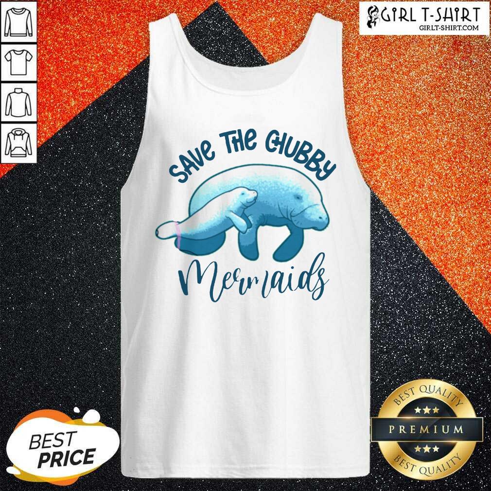 Happy Save The Chubby Mermaids Shirt - Image 3