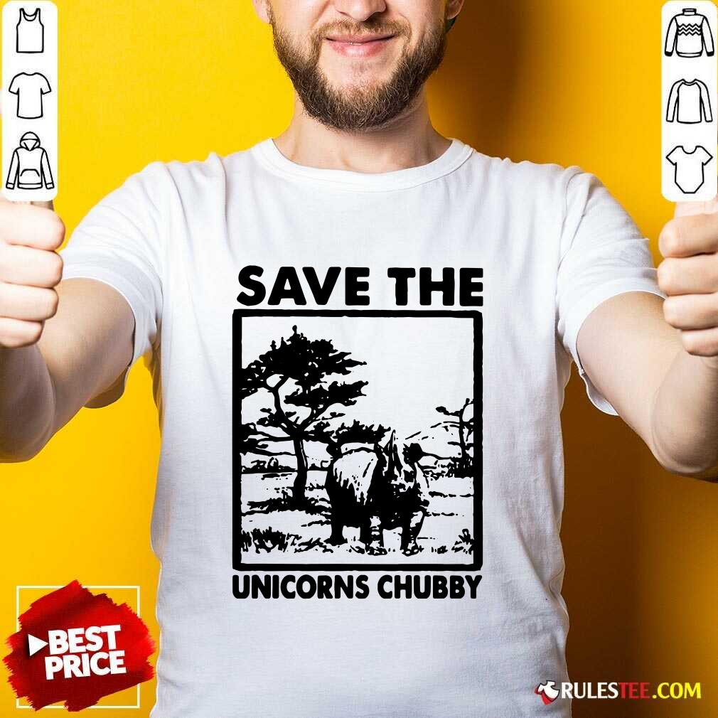 Happy Save The Unicorns Chubby Shirt