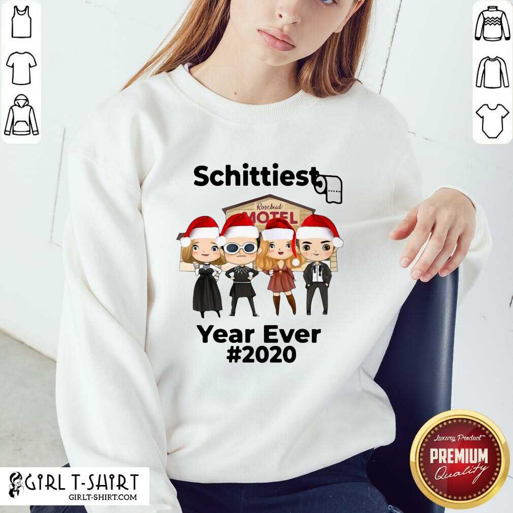 Happy Schitts Creek Characters Chibi Schittiest Year Ever 2020 Christmas Shirt - Image 4