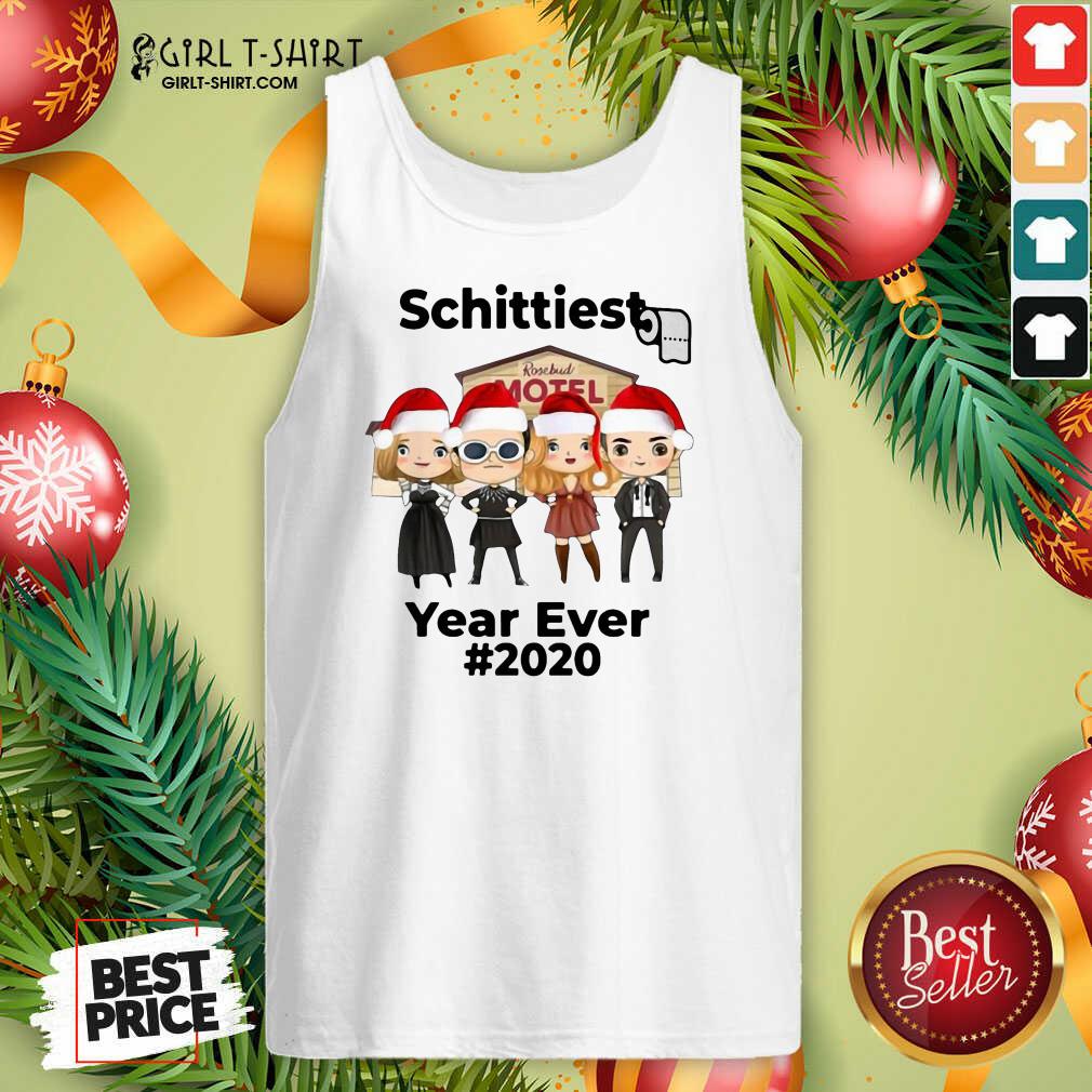 Happy Schitts Creek Characters Chibi Schittiest Year Ever 2020 Christmas Shirt - Image 3