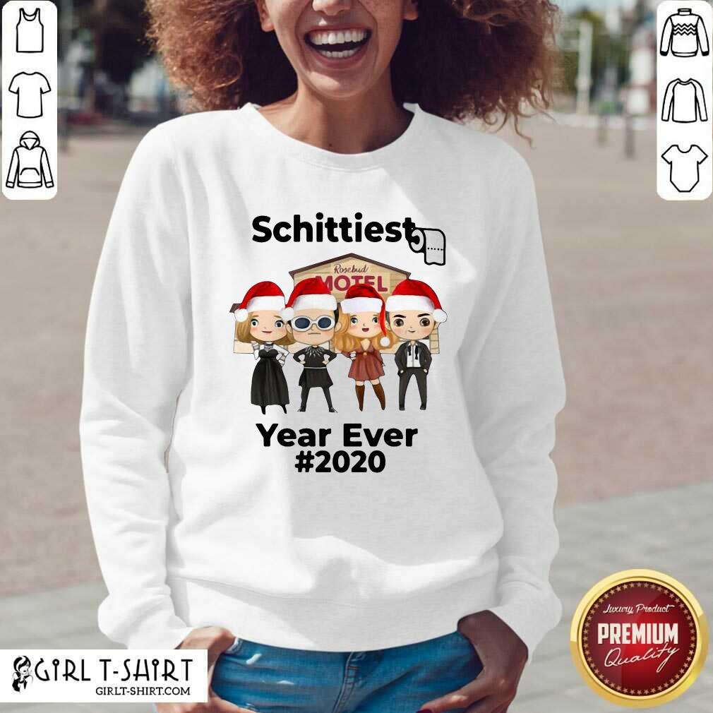 Happy Schitts Creek Characters Chibi Schittiest Year Ever 2020 Christmas Shirt - Image 2