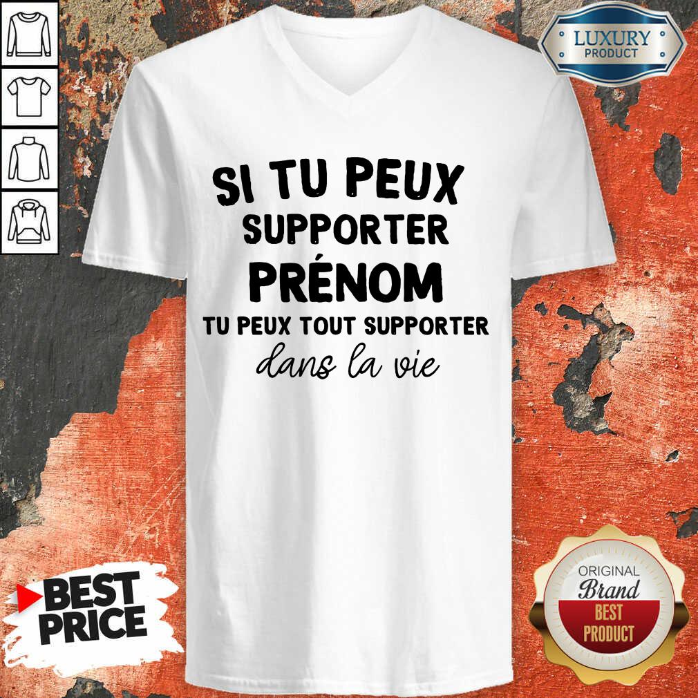 Happy Si Tu Peux Supporter Chacha Tu Peux Tout Supporter Dans La Vie Shirt - Image 2