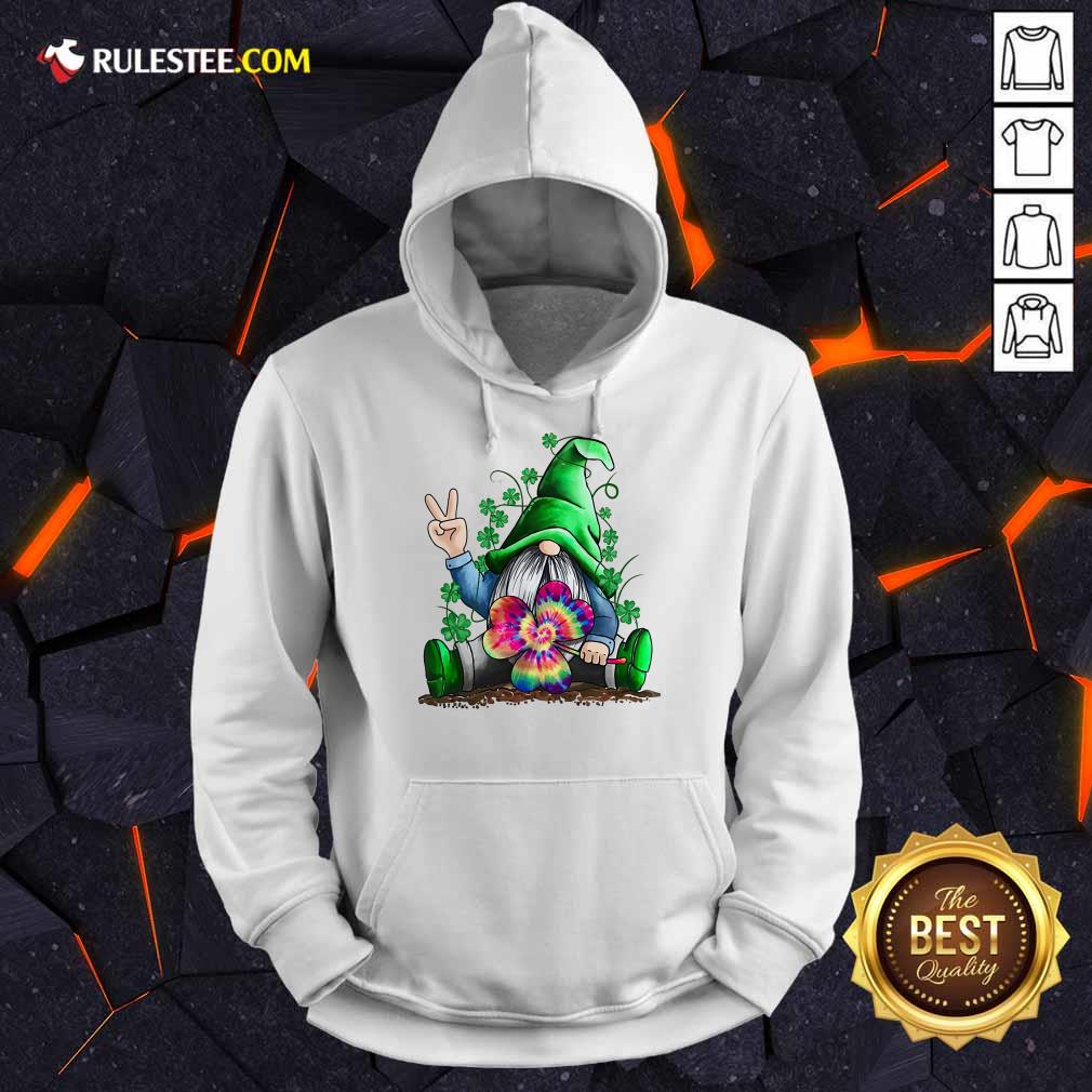 Happy St Patricks Day Hippie Gnome Shirt - Image 4