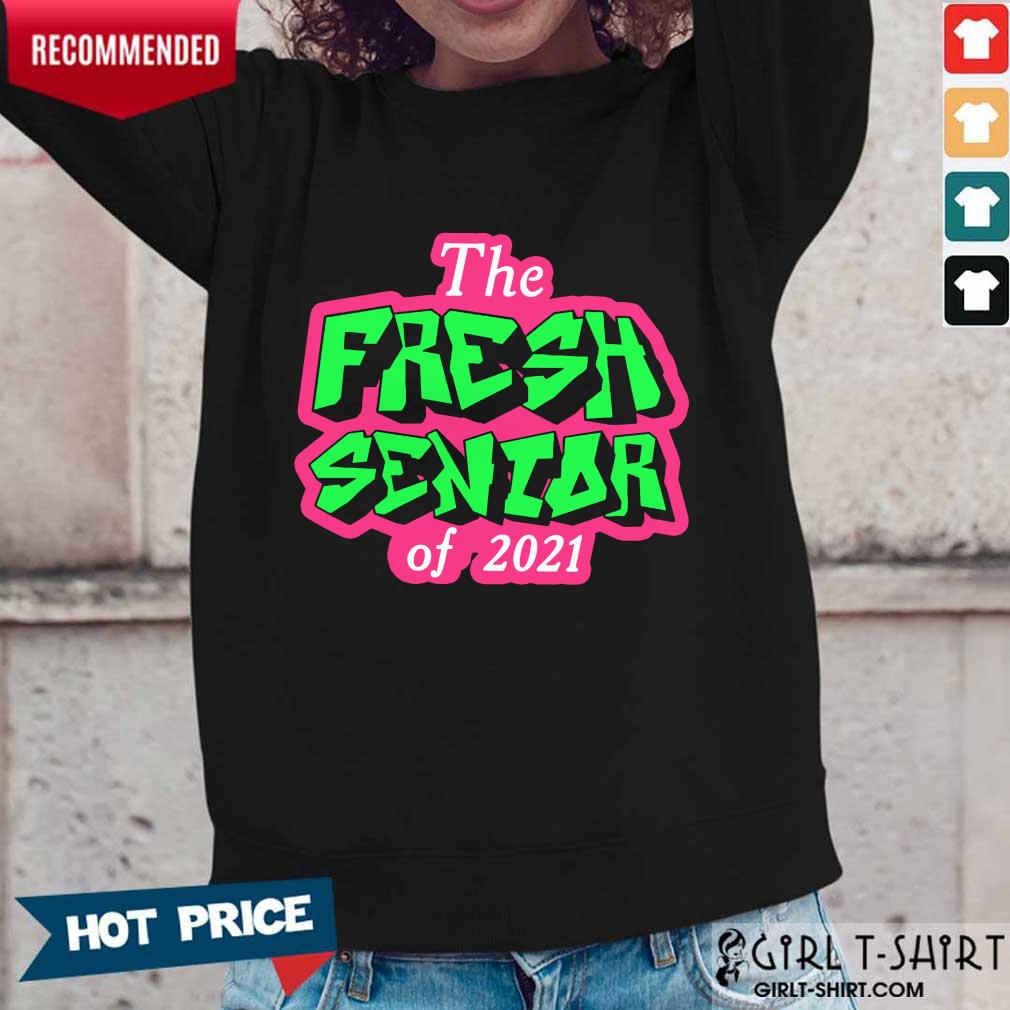Happy The Fresh Senior Class Of 2021 Shirt - Image 5