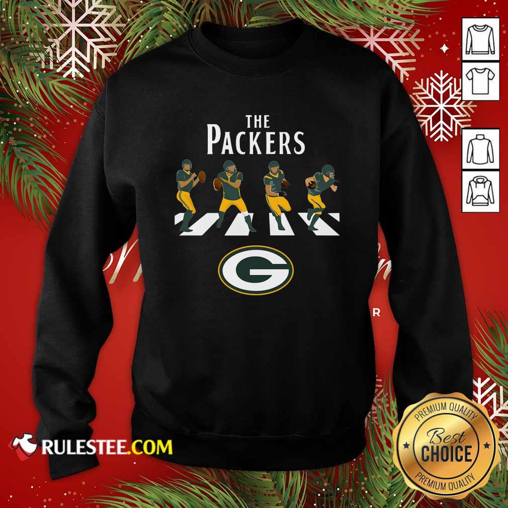 Happy The Green Bay Packers Football Abbey Road Shirt - Image 5