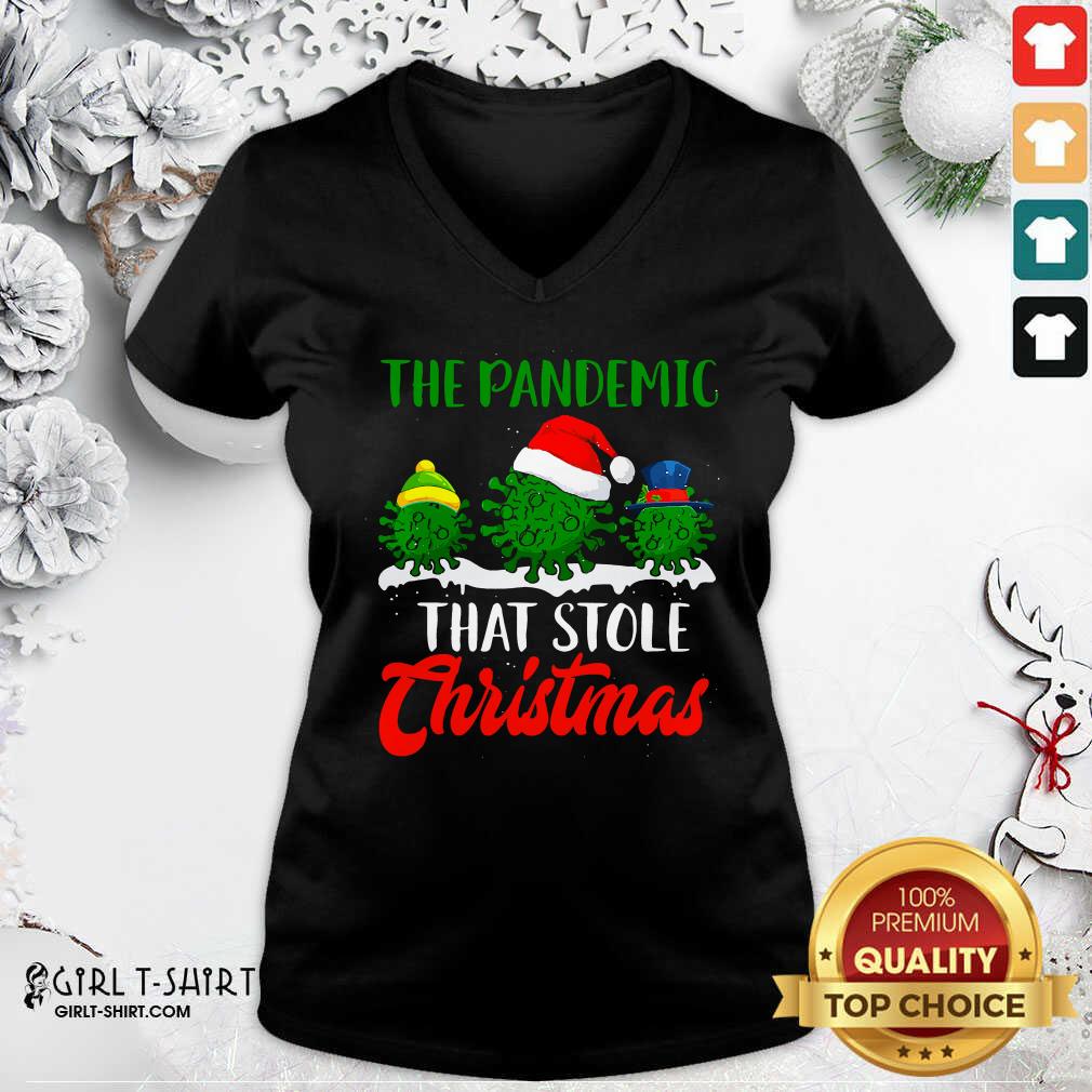 Happy The Pandemic That Stole Christmas 2020 Virus Corona Shirt - Image 3