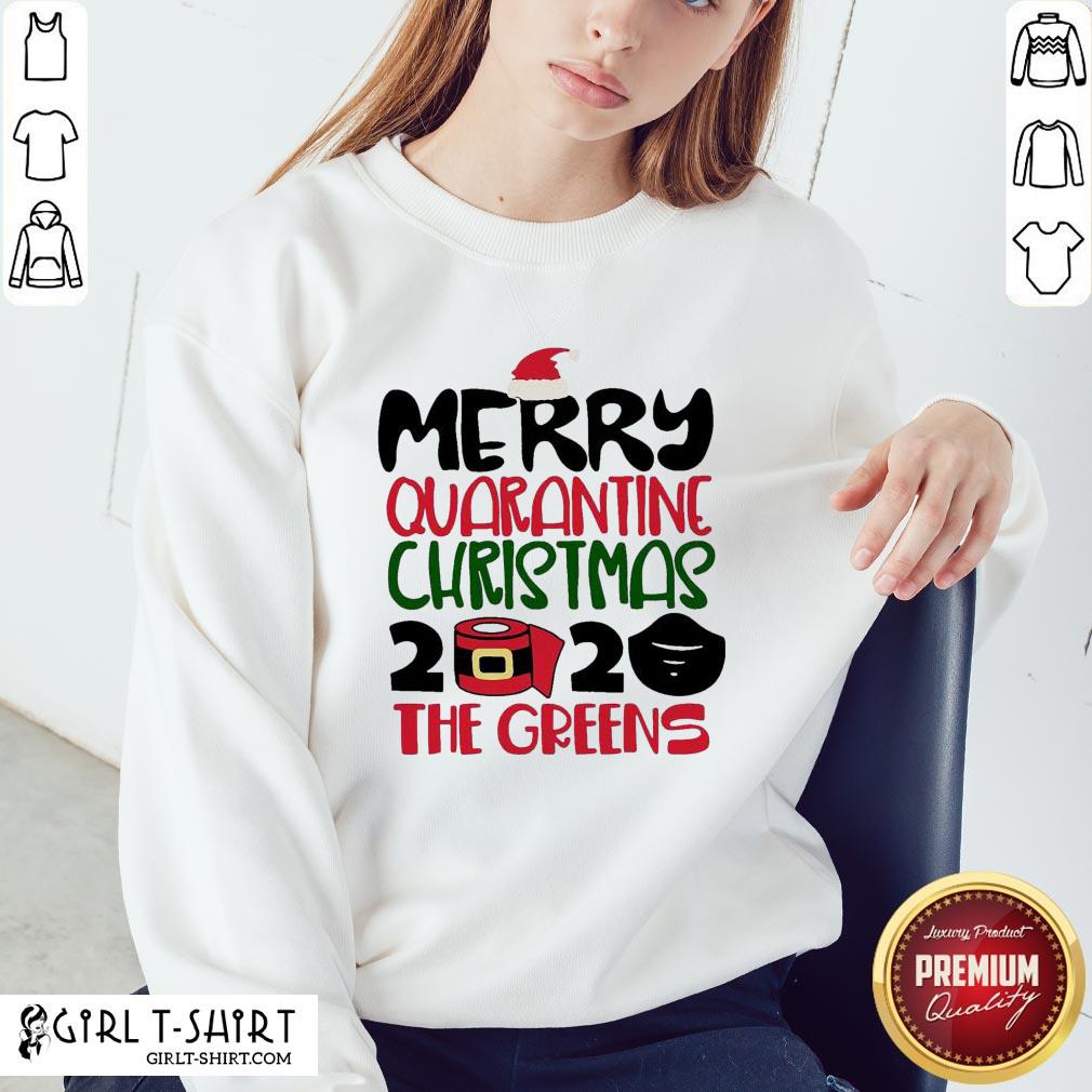 Happy Toilet Paper Merry Quarantine Christmas 2020 The Greens Shirt - Image 4