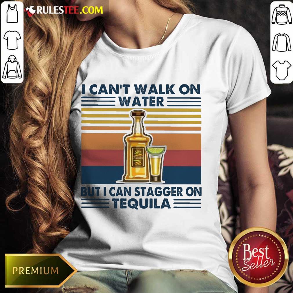 Happy Walk Water Tequila Vintage 2021 Shirt - Image 2