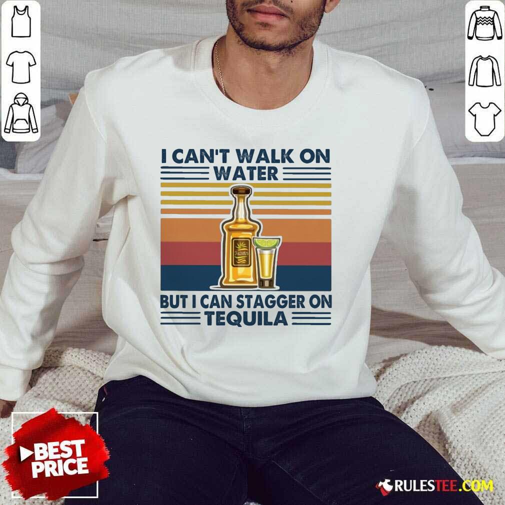 Happy Walk Water Tequila Vintage 2021 Shirt - Image 4