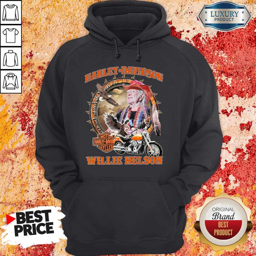 Harley Davidson Willie Nelson Shirt - Image 5