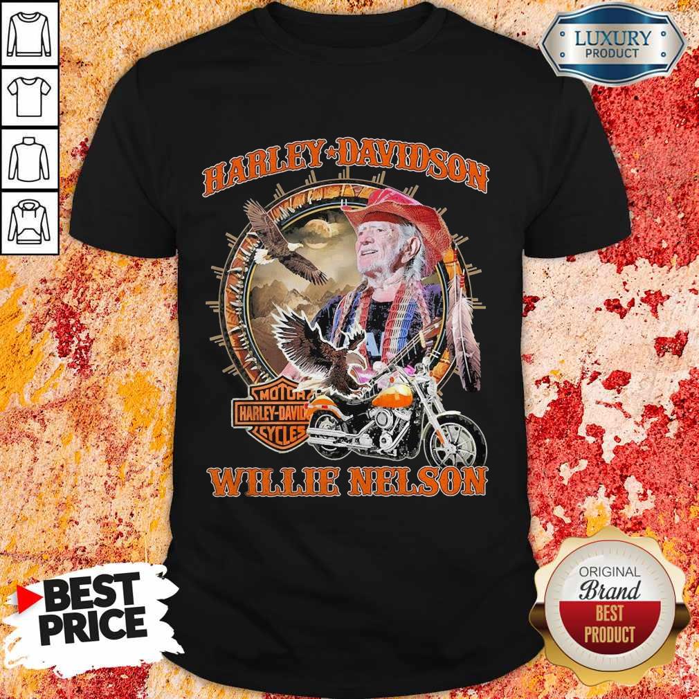 Harley Davidson Willie Nelson Shirt