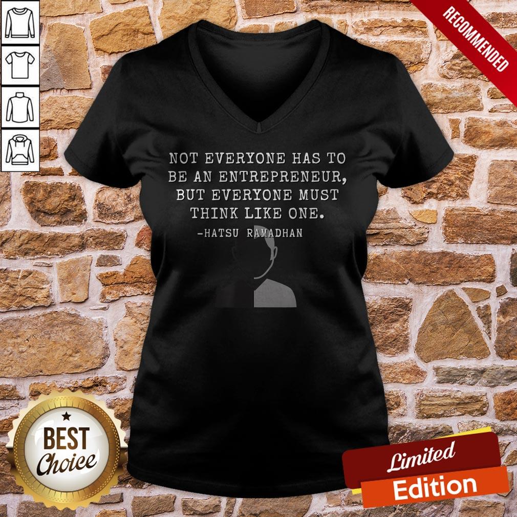 Hatsu Think Like Entrepreneur Man Shirt - Image 2