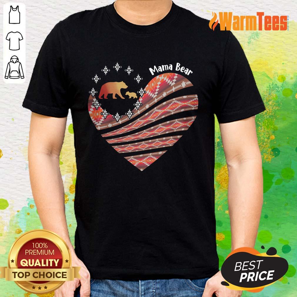 Heart Mama Bear Mother Day Shirt