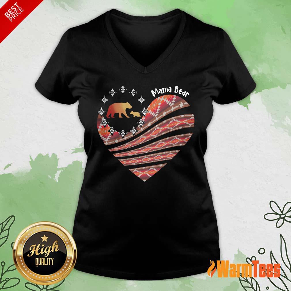 Heart Mama Bear Mother Day Shirt - Image 4