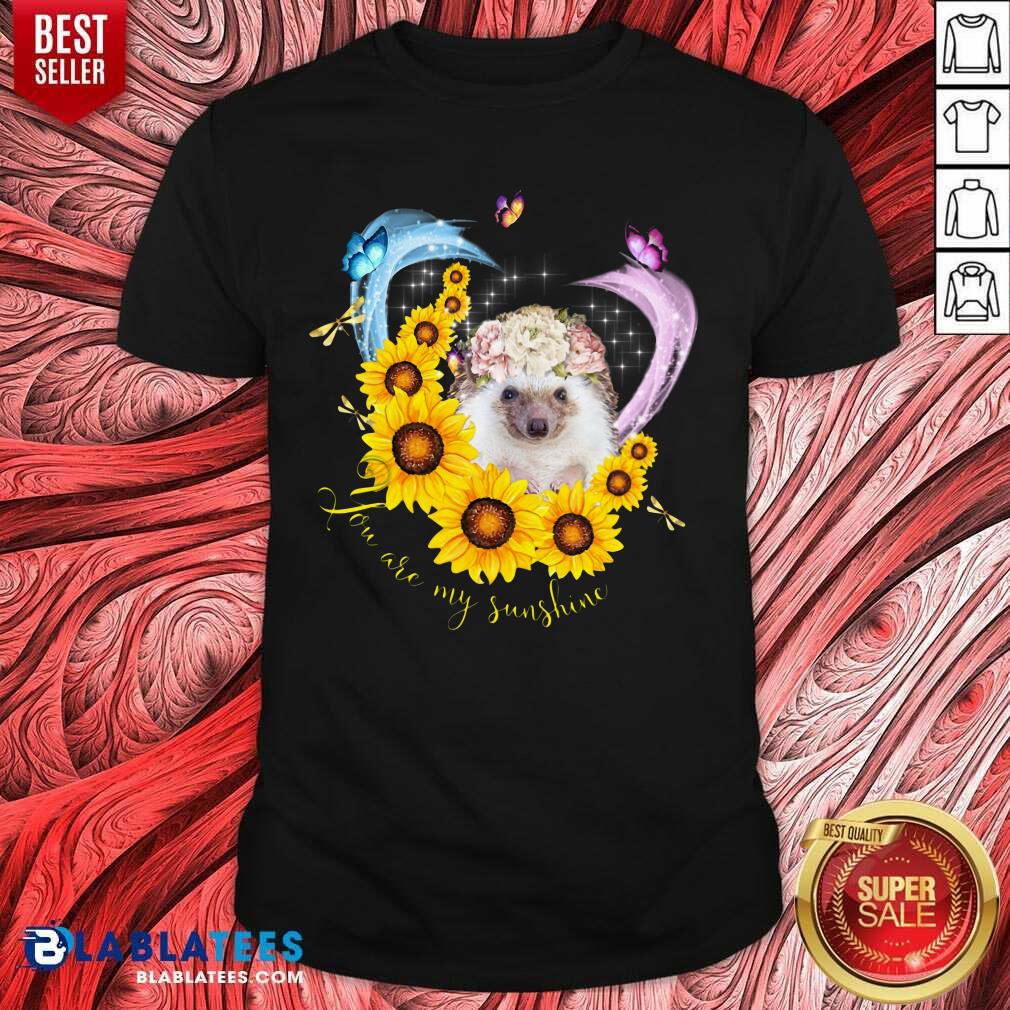 Hedgehog You Are My Sunshine Shirt