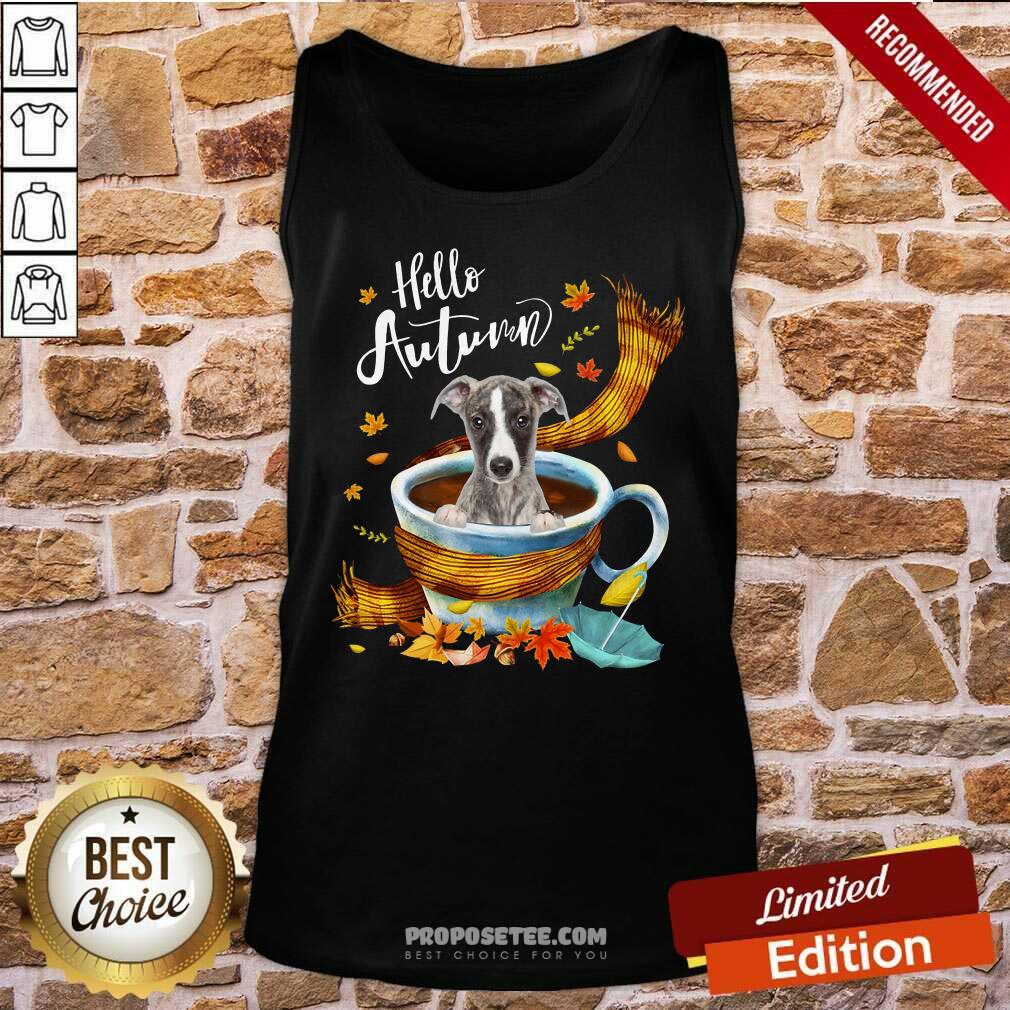 Hello Autumn Whipped Dog Coffee Shirt - Image 5
