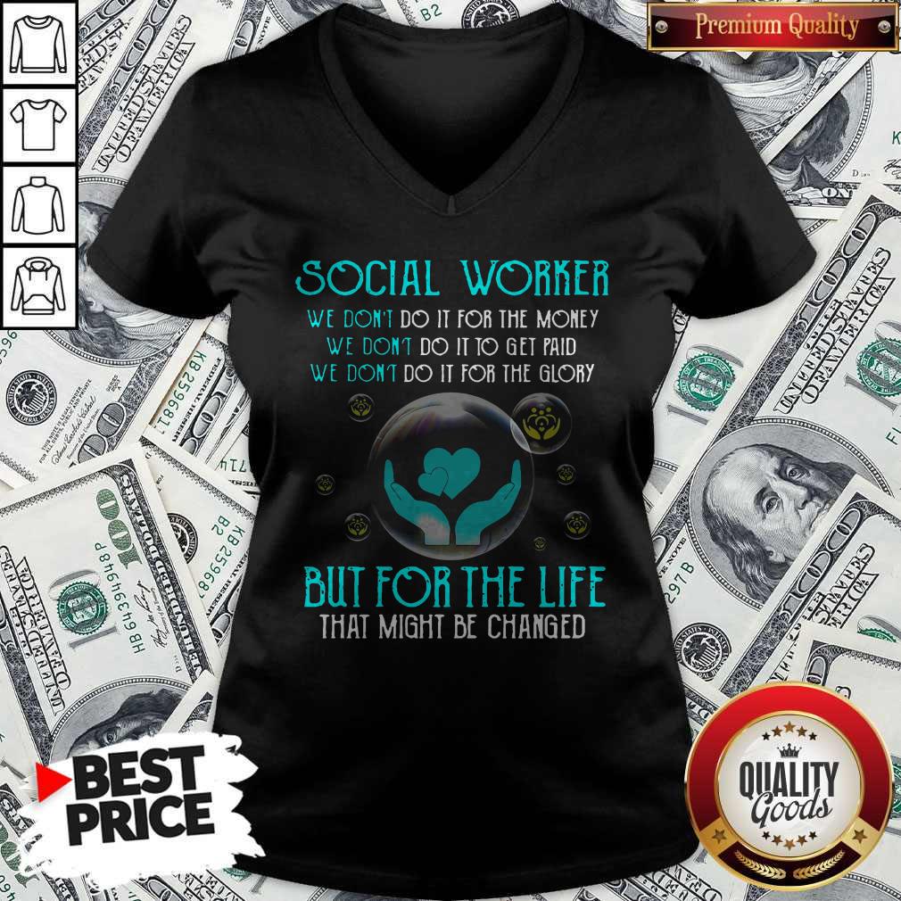 High Quality Social Worker For The Life Shirt - Image 2