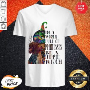 Alternative view of Hippie In A World Full Of Princesses Be A Witch Shirt