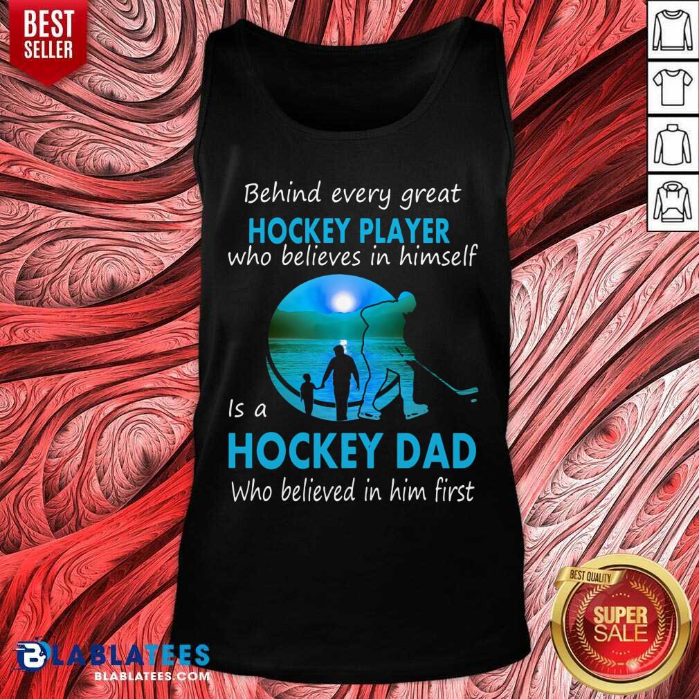 Hockey Player Is A Hockey Dad Shirt - Image 4