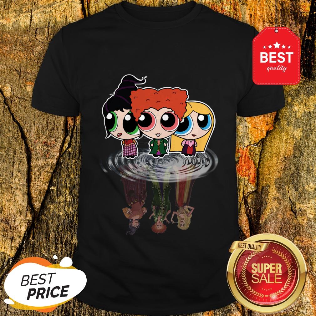 Hocus Pocus Characters Chibi Reflection Water Mirror Disney Shirt