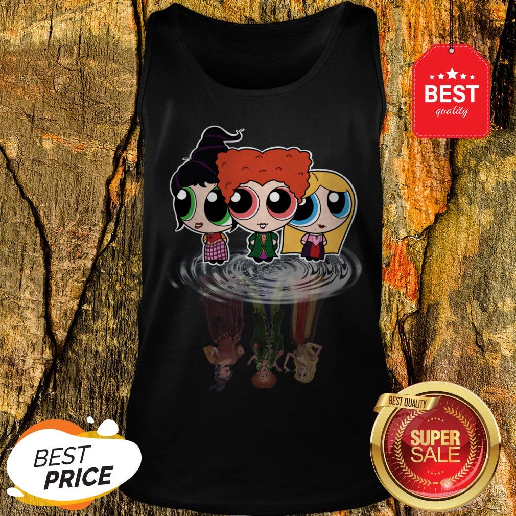 Hocus Pocus Characters Chibi Reflection Water Mirror Disney Shirt - Image 3
