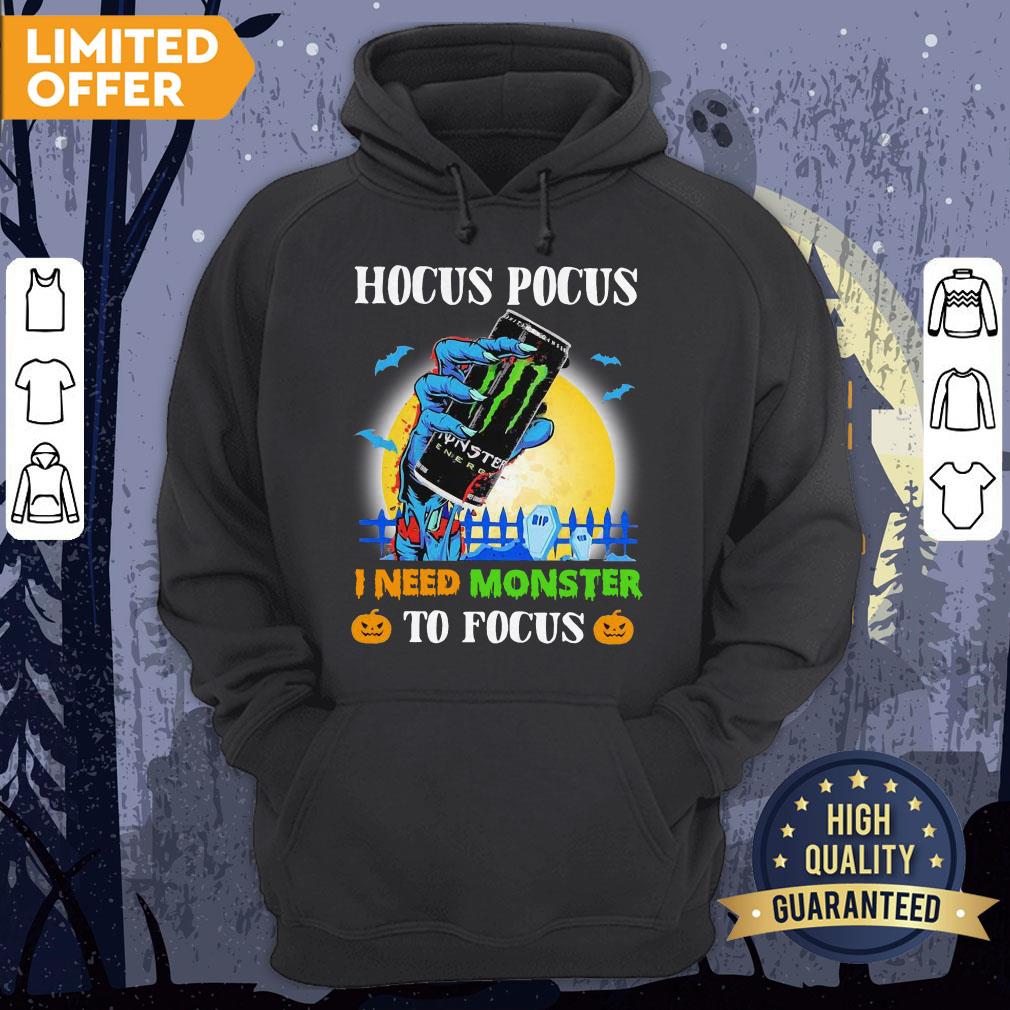 Hocus Pocus I Need Monster To Focus Shirt - Image 5