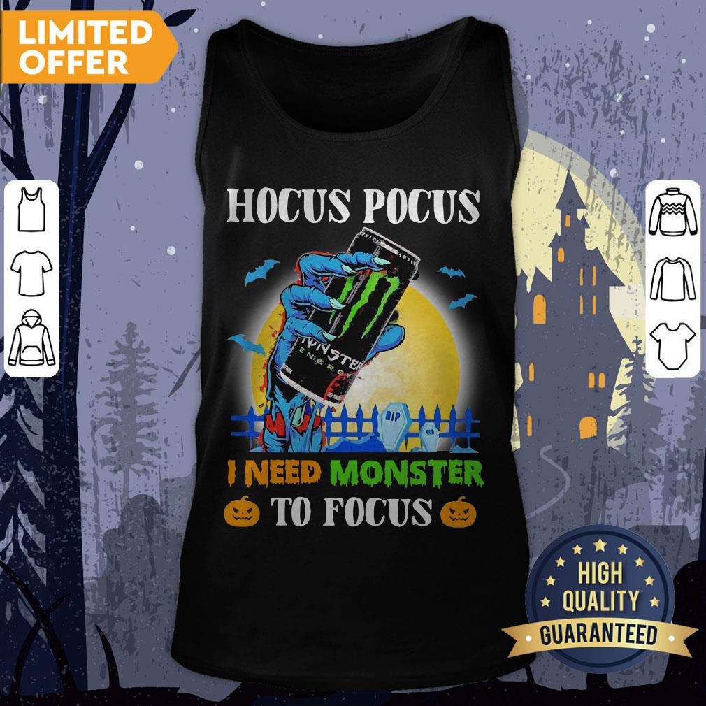 Hocus Pocus I Need Monster To Focus Shirt - Image 2