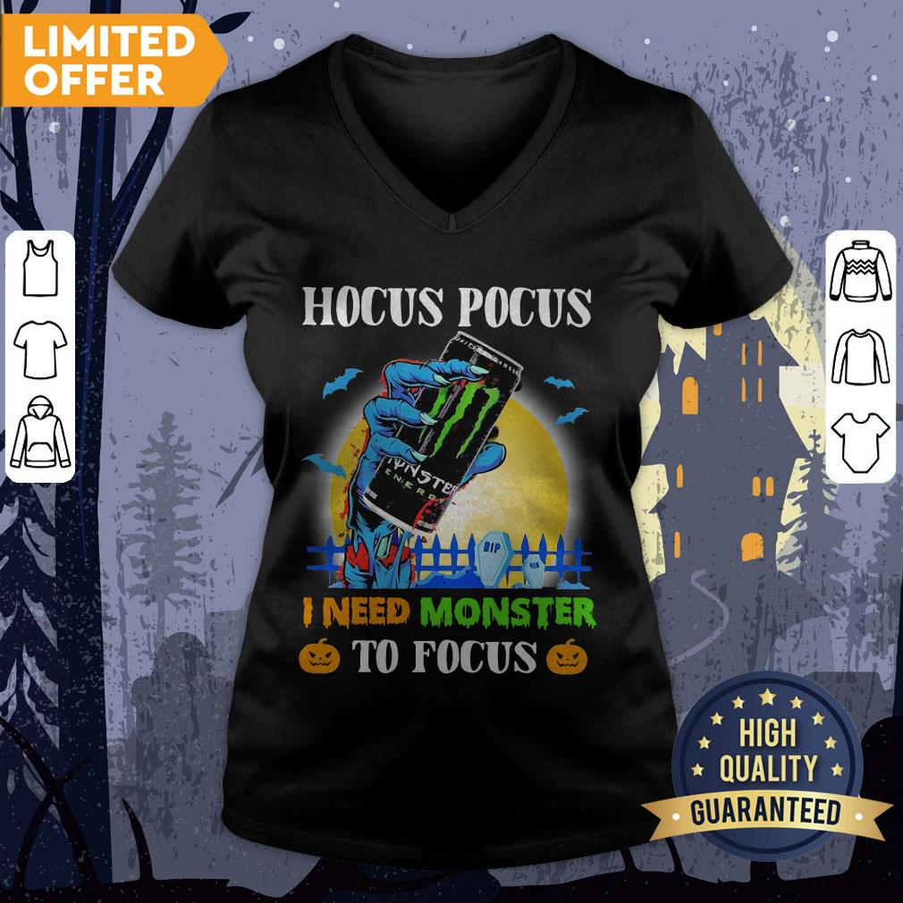 Hocus Pocus I Need Monster To Focus Shirt - Image 3