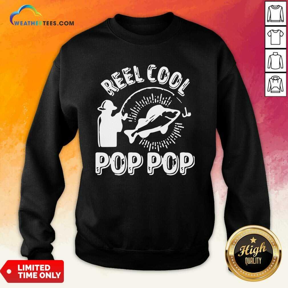 Honey Reel Cool Pop Pop Shirt Fisherman Christmas Fathers Day Shirt - Image 4