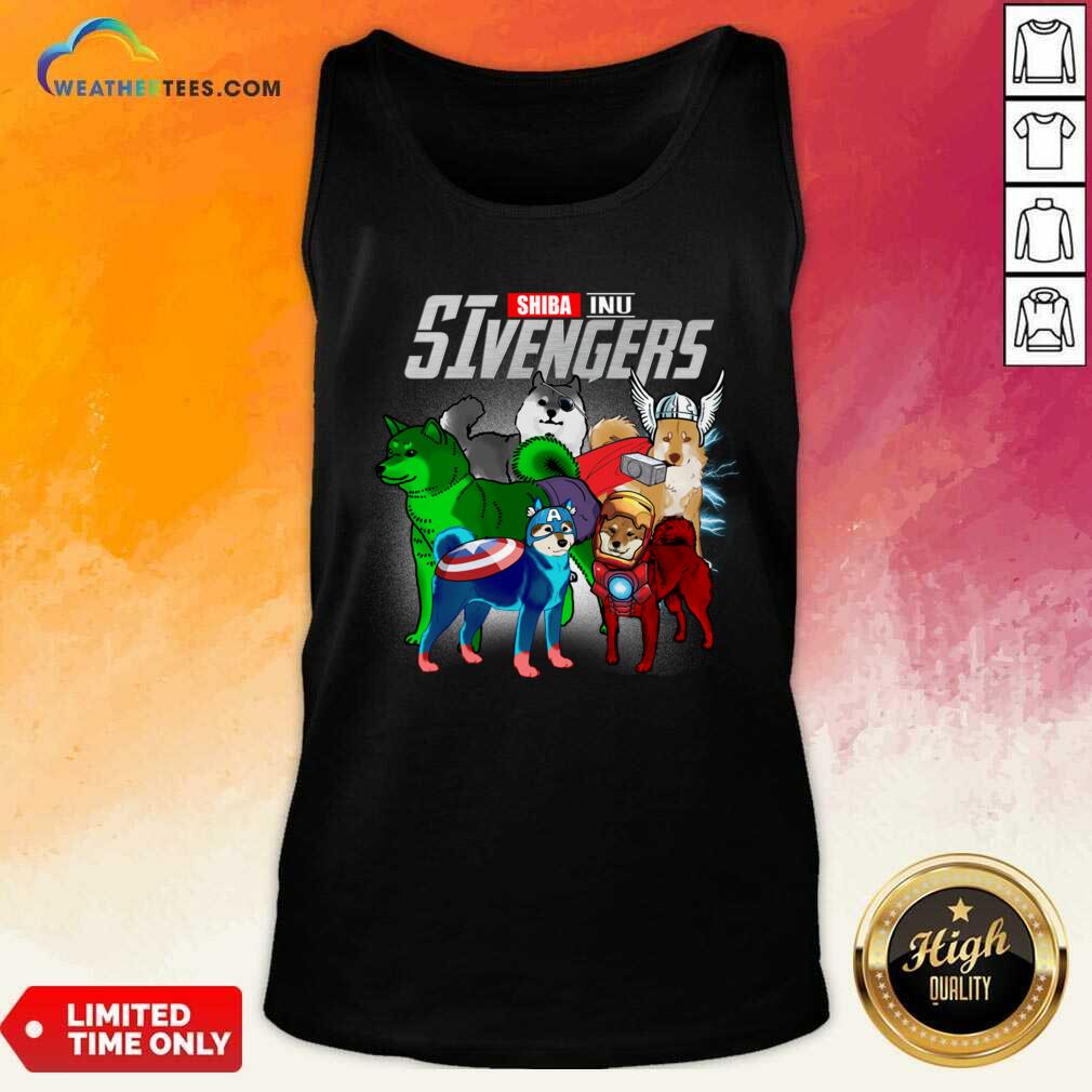 Honey Shiba Inu Marvel Avengers SIvengers Shirt - Image 3