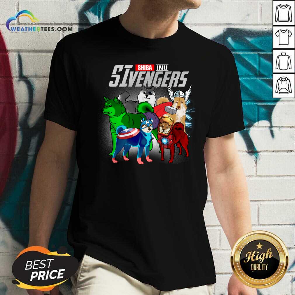 Honey Shiba Inu Marvel Avengers SIvengers Shirt - Image 2