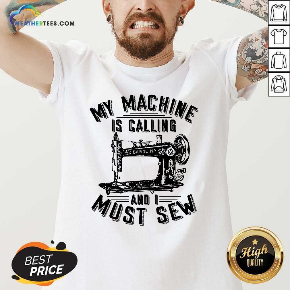 Honey Some Girls Are Just Born With Sewing In Their Souls Shirt - Image 2