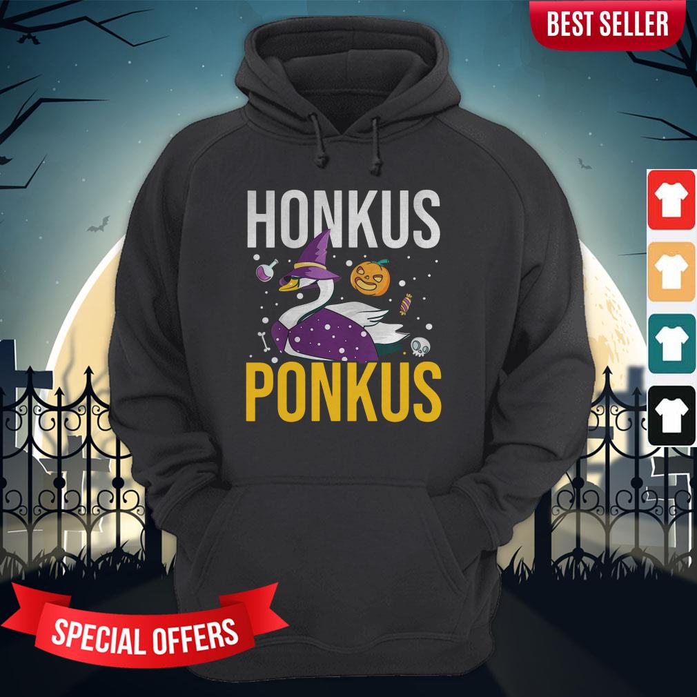 Honkus Ponkus Shirt Funny Halloween Witches Duck Gifts Shirt - Image 5