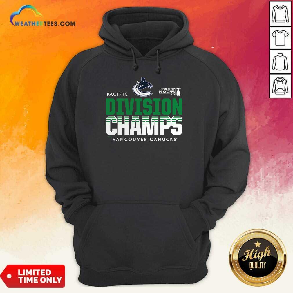 Vancouver Canucks 2024 Pacific Division Champions T-Shirt - Image 5