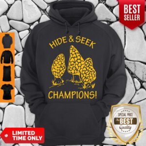 Alternative view of Official Morel Mushrooms Hide And Seek World Champion 2020 Shirt