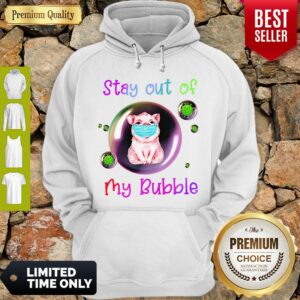 Alternative view of Official Stay Out Of My Bubble Shirt Pig Lovers Shirt
